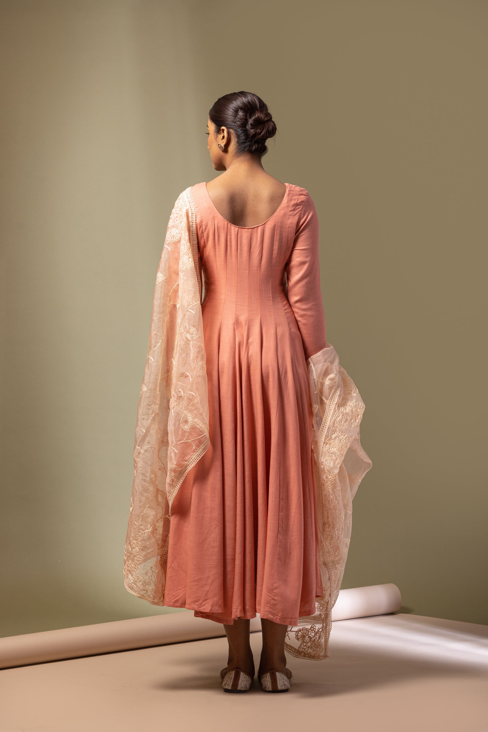 Pink Anarkali