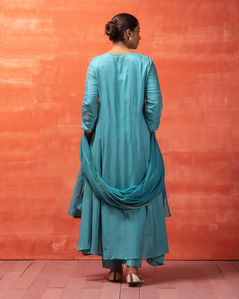 Turquoise Aline dress Bindi LLP