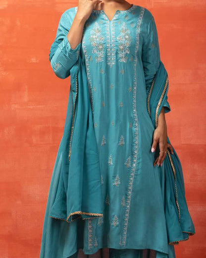 Turquoise Aline dress Bindi LLP